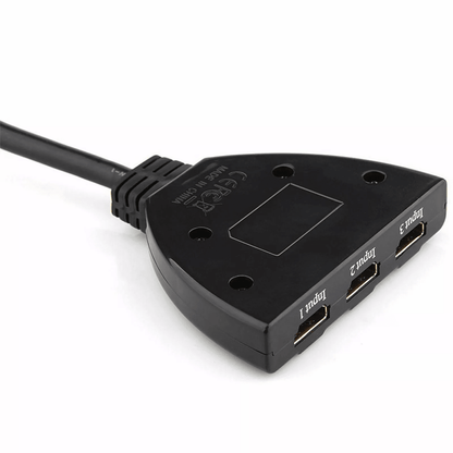 3Port HDMI Splitter Cable 1080P Switcher HUB Adapter For HDTV PS4 Xbox And More 6