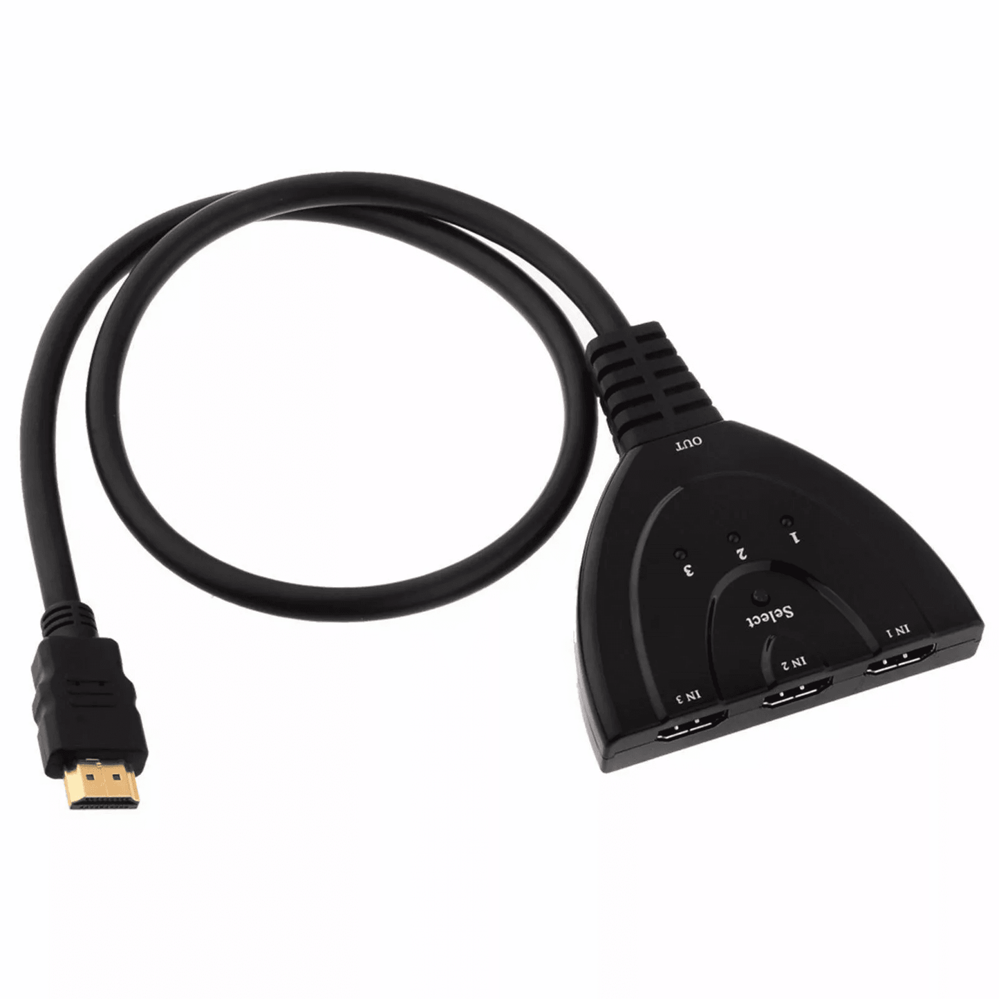 3Port HDMI Splitter Cable 1080P Switcher HUB Adapter For HDTV PS4 Xbox And More 8