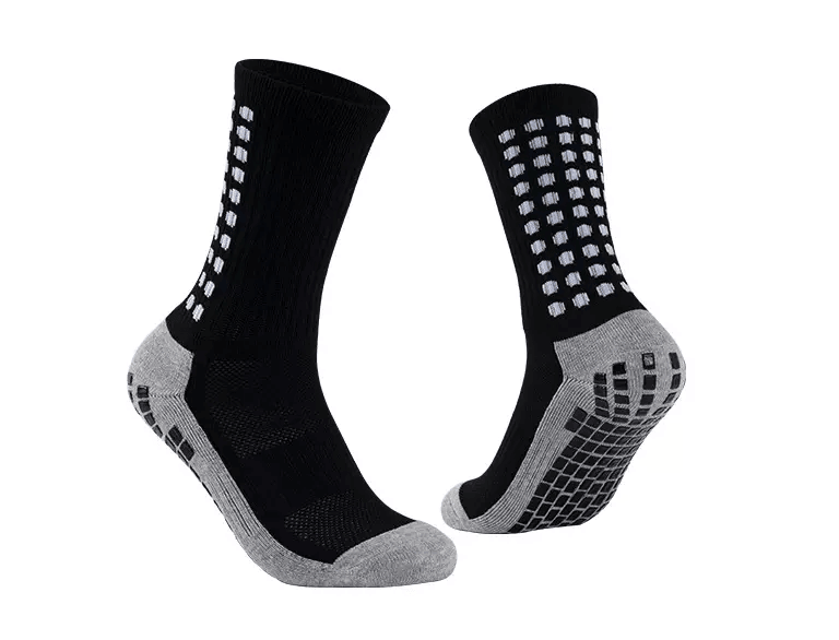 Anti Slip Sport Socks With Grip Men Football Soccer Basketball Premium 5
