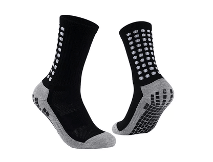 Anti Slip Sport Socks With Grip Men Football Soccer Basketball Premium 5