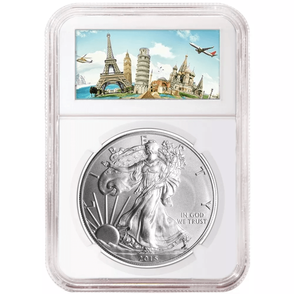 10pcs Coin Display Slabs 38mm Storage Holders For MORGAN PEACE Silver Dollars Coin Protection Cases