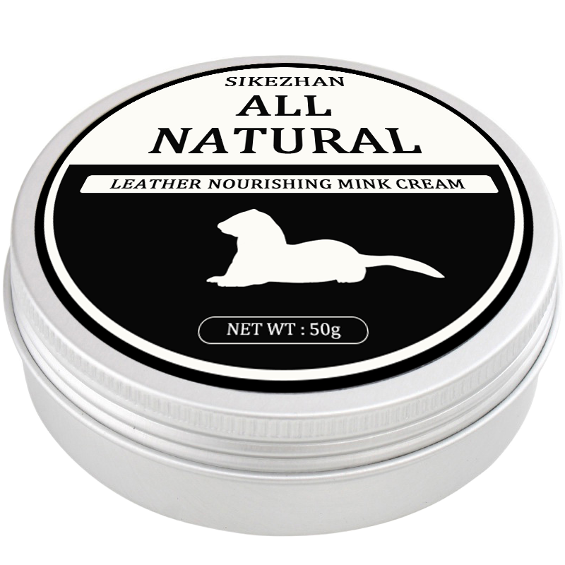 Premium Leather Cleaning Cream – Car Seat Maintenance & Restoration with Mink Oil