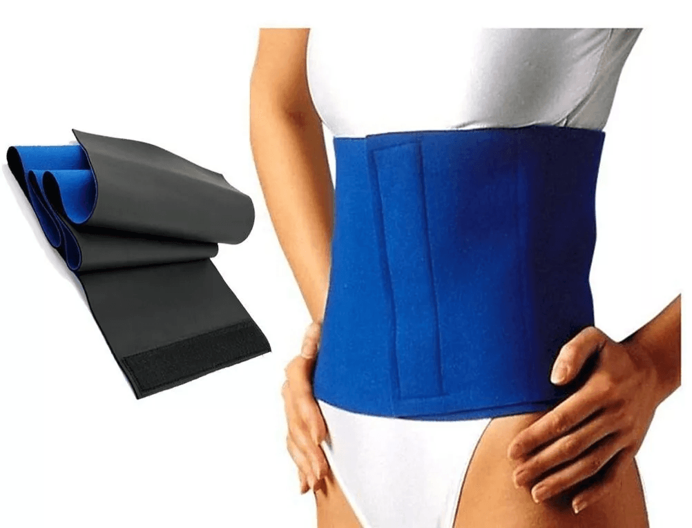 Waist Trimmer Belt Sweat Band For Stomach Fat Burner  Neoprene Slimming Wrap Ab Belt For Weight Los 1
