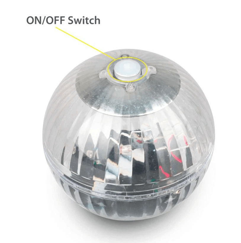 Rotating RGB Outdoor Solar LED Floating Light Waterproof Garden Pond Pool Lamp For Night Lighting   14
