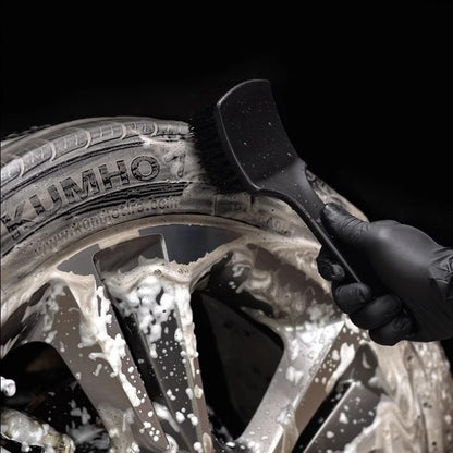 Durable Car Wheel Brush Set – Tire Rim, Carpet & Hub Cleaning Brush for Auto Detailing & Washing