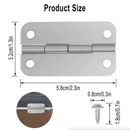 Stainless Steel Cooler Hinges  Screws For Igloo Ice Chest Parts Replacement Kit 3