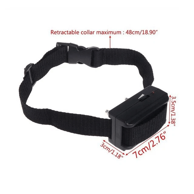 Automatic Anti Bark Dog Shock Control Collar Adjustable For Small Medium  Large Dogs 4