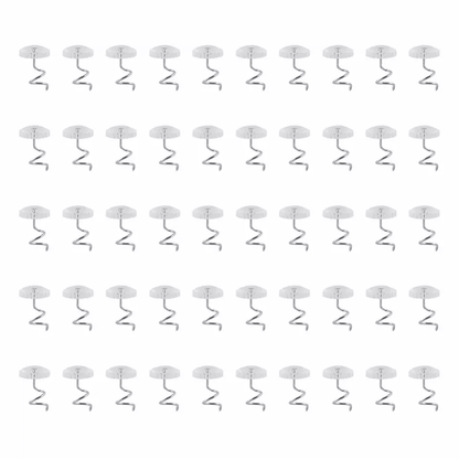 Clear Head Upholstery Tacks Headliner Pins Pack Twist Pins For Bed Sofa Chair Covers  Car Headliner 10