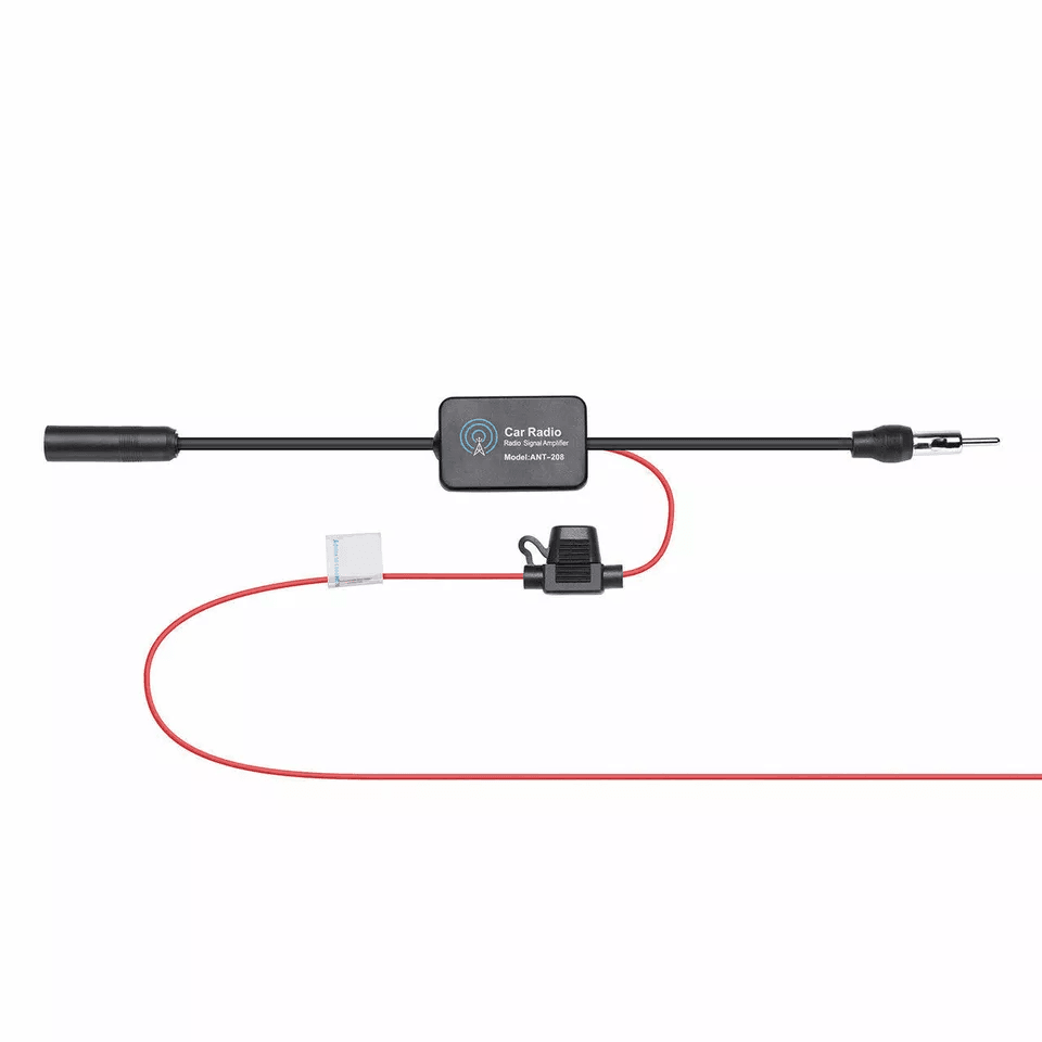 Car FMAM Radio Antenna Signal Booster Amp Aerial Amplifier For Auto Stereo 3