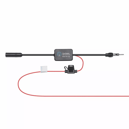 Car FMAM Radio Antenna Signal Booster Amp Aerial Amplifier For Auto Stereo 3