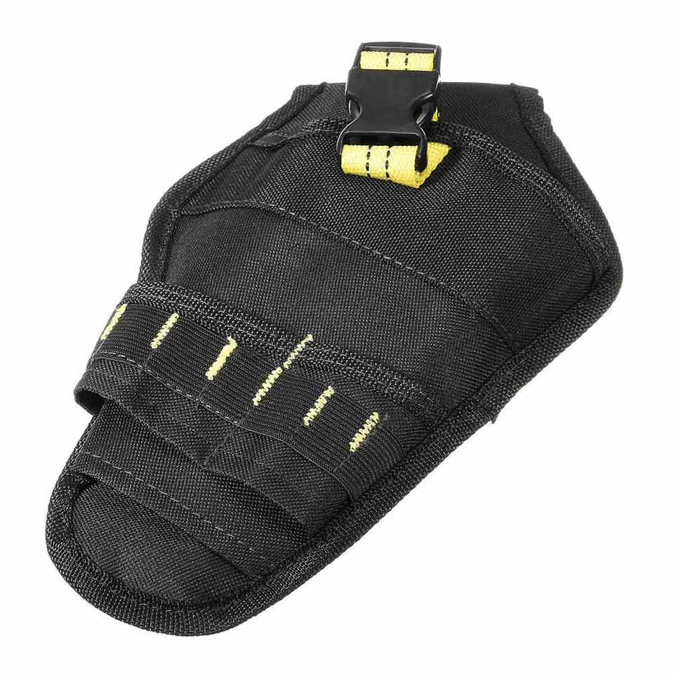 Drill Holster Tool Belt Pouch With Bit Holder Heavy Duty Hanging Waist Bag For Cordless Drill  Tool 2