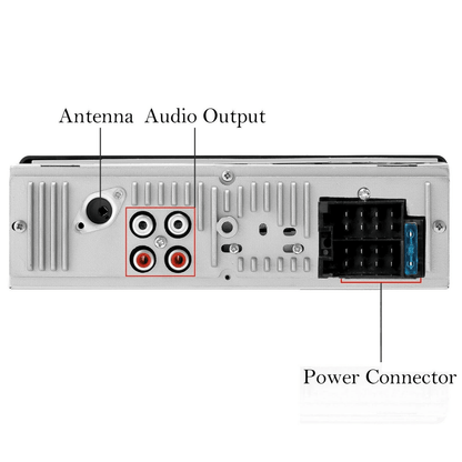 Bluetooth Car Stereo Audio InDash FM Radio MP3 Player Receiver With USB SD AUX Input HandsFree Call 8