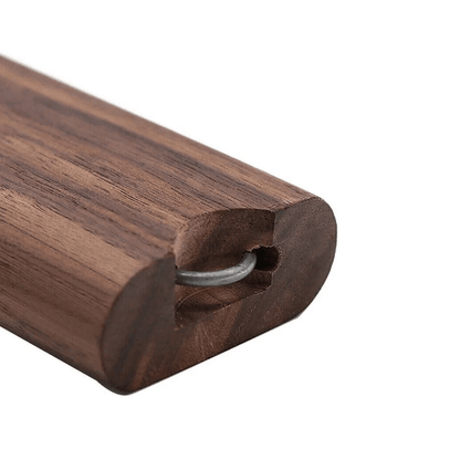 Premium Wooden Dugout Pipe With Self Cleaning Metal Bat Poker Smoking Pipe One Hitter Kit For Discr 9