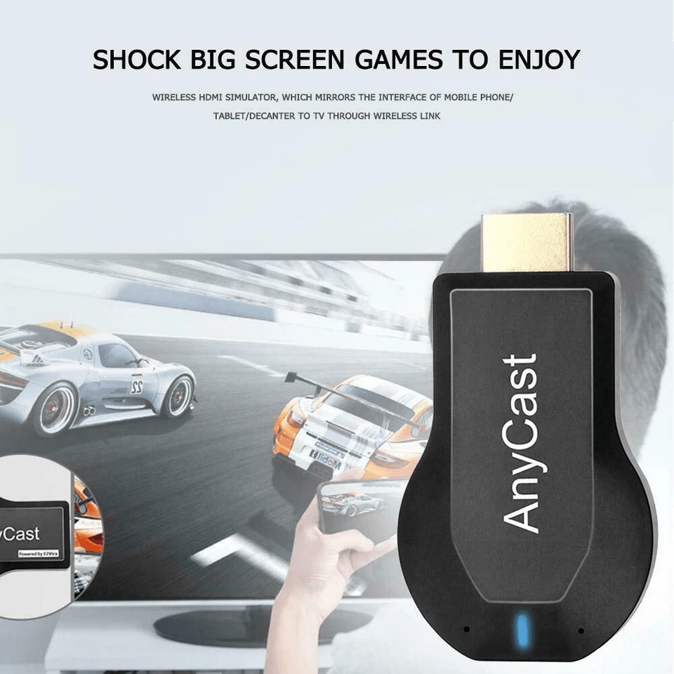 4K HDMI Wireless Display Adapter WiFi Anycast Airplay Miracast Dongle For TV Streaming 1
