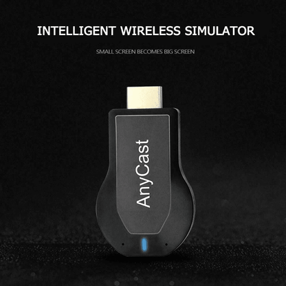 4K HDMI Wireless Display Adapter, WiFi Anycast Airplay Miracast Dongle for TV Streaming