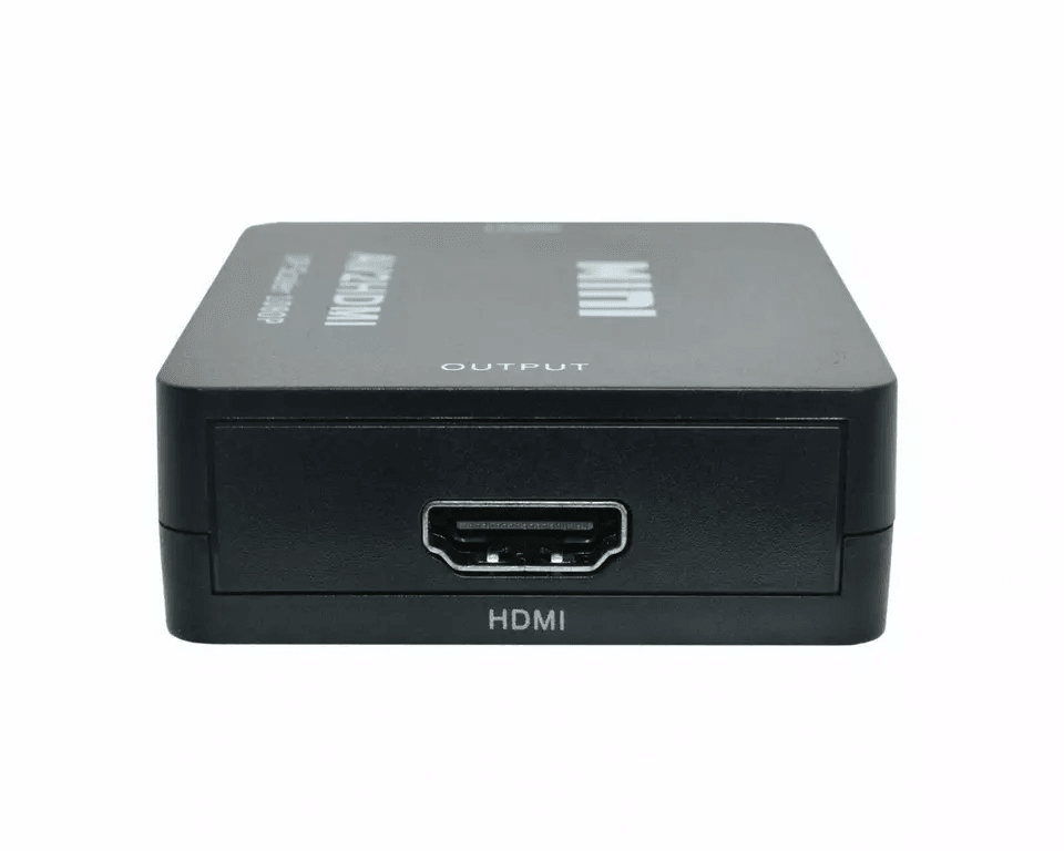 RCA To HDMI Converter AV To HDMI Adapter For TV Monitor Composite CVBS Audio Video Converter For VC 10