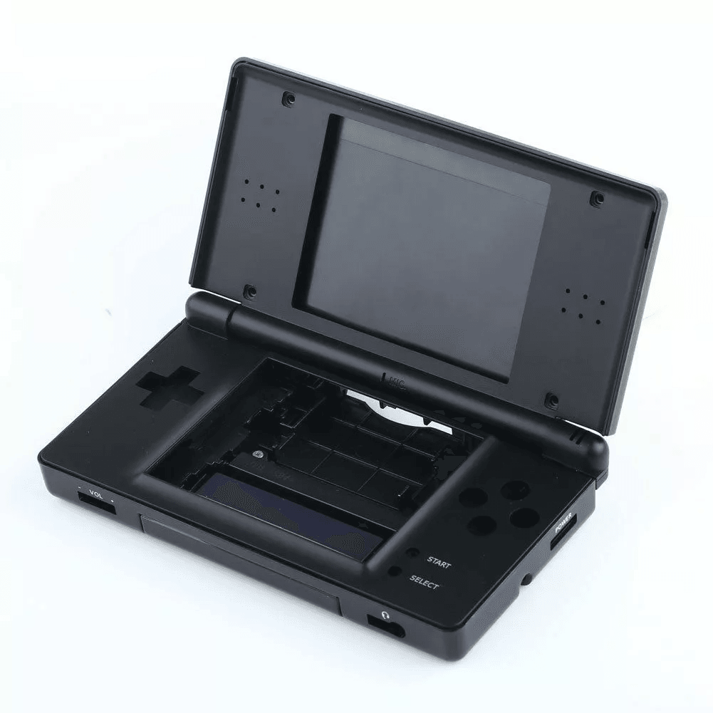 Full Replacement Housing Shell Screen Lens Kit For Nintendo DS Lite NDSL Console  Black Repair Case 2