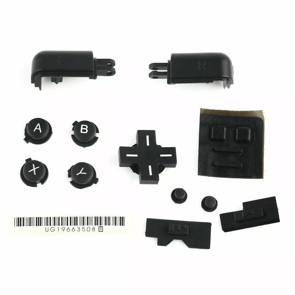 Full Replacement Housing Shell Screen Lens Kit For Nintendo DS Lite NDSL Console  Black Repair Case 4
