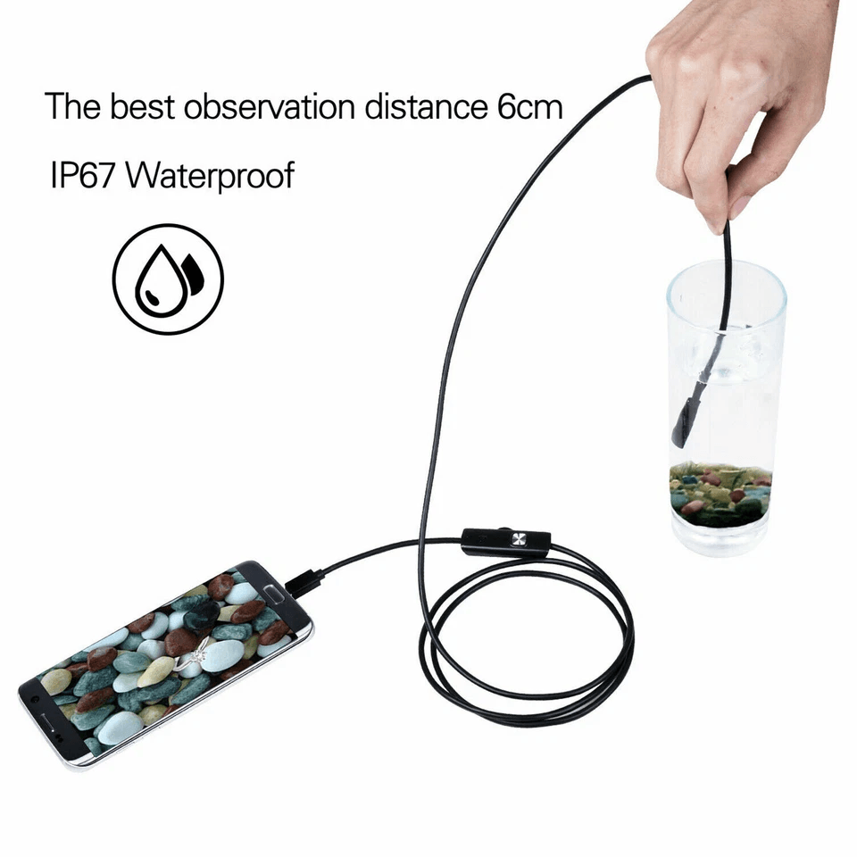 USB Snake Endoscope Borescope HD Camera Scope For Android  TypeC Devices 1