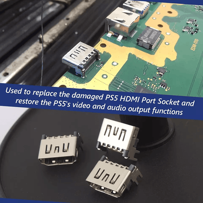 OEM HDMI Port Connector Socket Replacement For Sony PlayStation 5 PS5 Console Durable OEM HDMI Jack 6