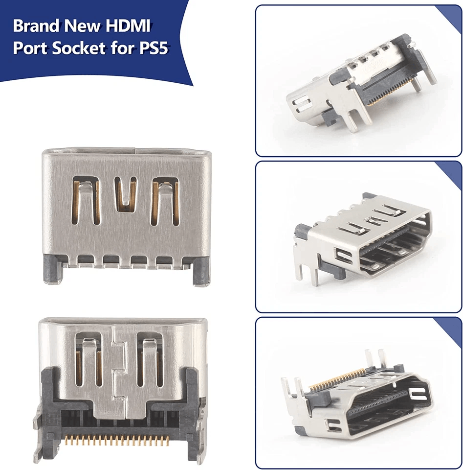 OEM HDMI Port Connector Socket Replacement For Sony PlayStation 5 PS5 Console Durable OEM HDMI Jack 11