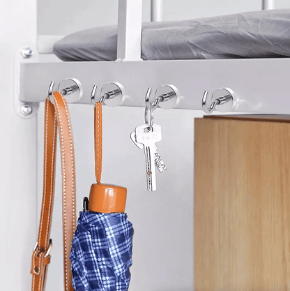 Strong Magnetic Hook Hangers N52 Neodymium Dia Clamping Magnets For Storage Organizing  Hanging 3