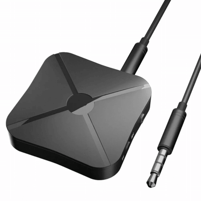2in1 Bluetooth Transmitter Receiver Wireless Adapter for TV, Home Stereo, Car, Speaker Audio Dongle with Low Latency