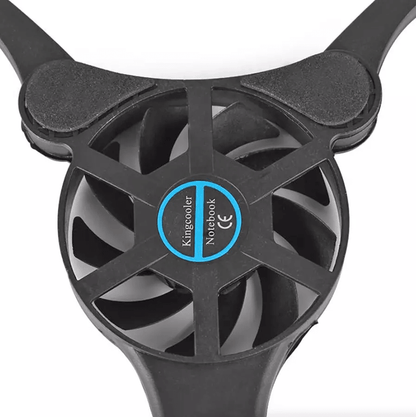 Foldable Slim Dual USB Cooling Fan Pad Quiet Cooler Stand For Laptop PC Notebook With Adjustable Sp 15