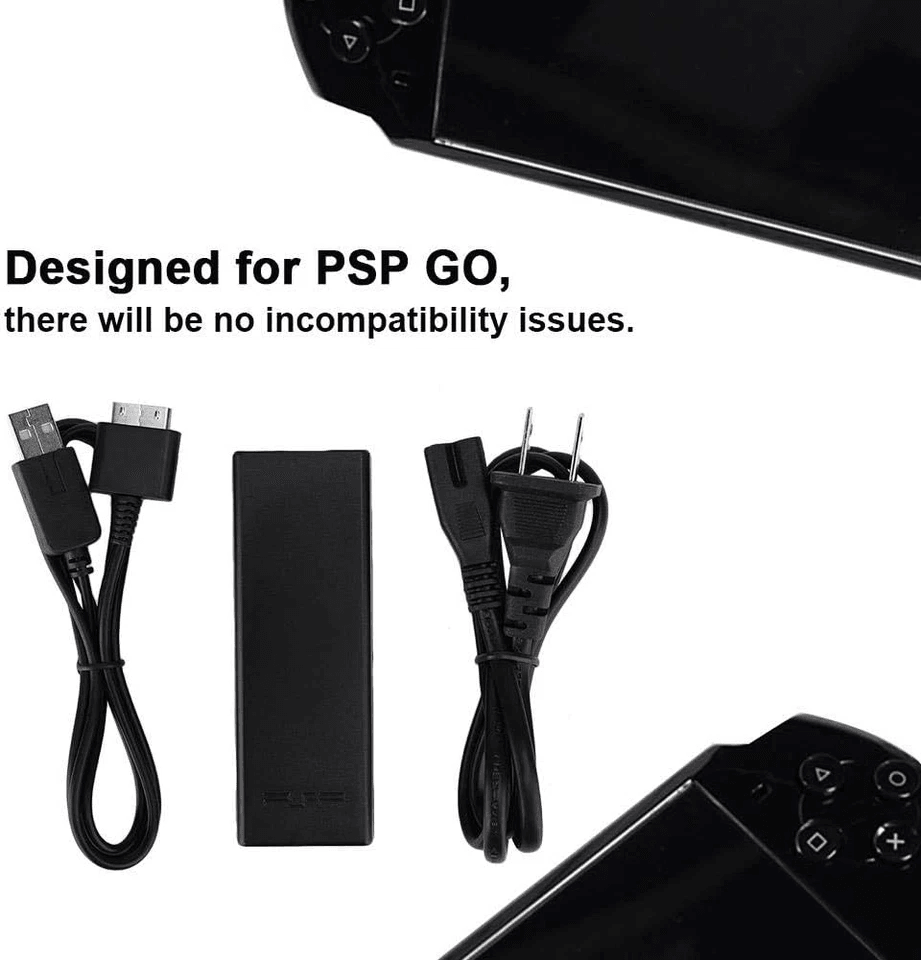 Wall Home Travel AC Charger Adapter For Sony PlayStation Portable PSP Go Compact Durable TravelRead 5