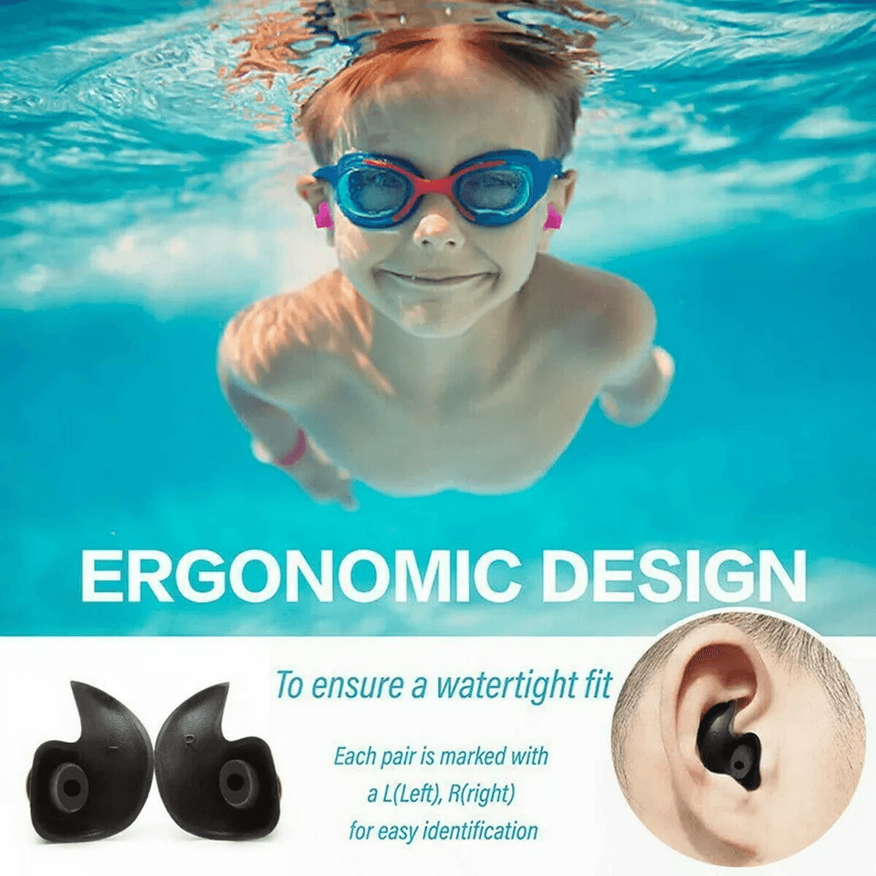 Soft Silicone Ear Plugs For Swimming Sleeping Anti Snore Reusable  Waterproof Earplugs For Noise Re 7