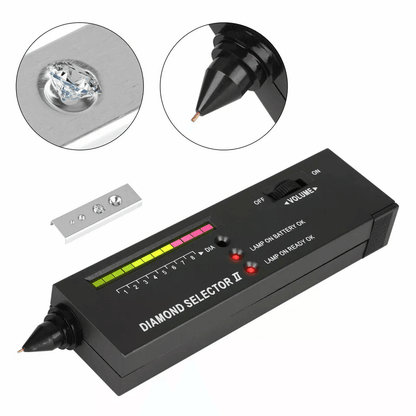 Professional Portable Diamond Tester Selector Illuminated Jewelry  Multi Gemstone Testing Tool Kit  3
