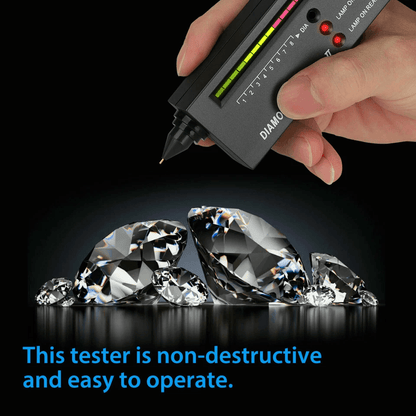 Professional Portable Diamond Tester Selector Illuminated Jewelry  Multi Gemstone Testing Tool Kit  4