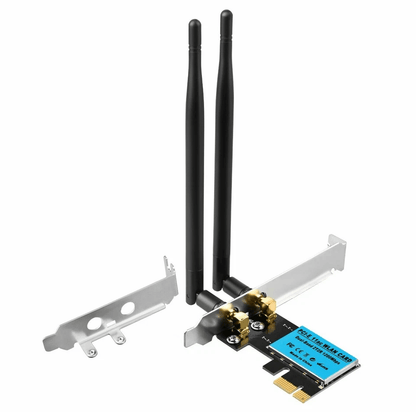 Dual Band PCIE Card WiFi Adapter HighSpeed Wireless PCIe Network Card For Desktop PC Low Profile Br 6
