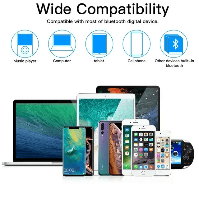Wireless Bluetooth Headset With Noise Cancelling Mic Ideal Earpiece For Truck Drivers Call Centers  1