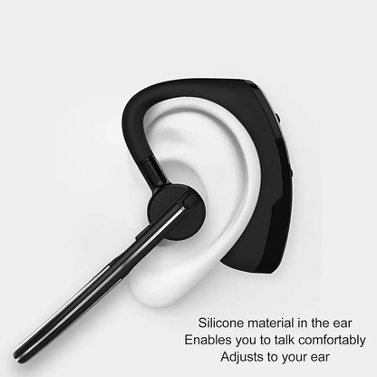 Wireless Bluetooth Headset With Noise Cancelling Mic Ideal Earpiece For Truck Drivers Call Centers  10