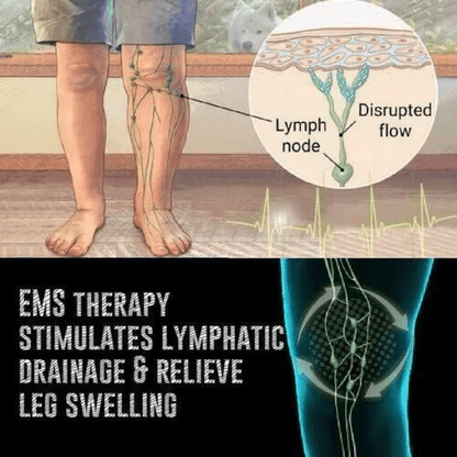 Electric EMS Foot Massager Pad Leg Reshaping Muscle Relaxation  Deep Kneading Pain Relief Machine F 9