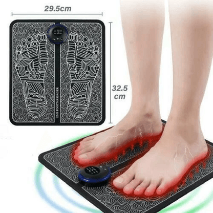 Electric EMS Foot Massager Pad Leg Reshaping Muscle Relaxation  Deep Kneading Pain Relief Machine F 3