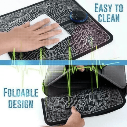 Electric EMS Foot Massager Pad Leg Reshaping Muscle Relaxation  Deep Kneading Pain Relief Machine F 5