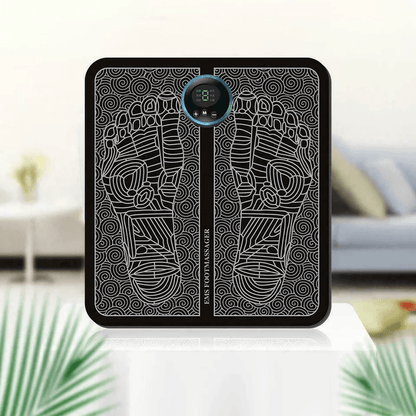 Electric EMS Foot Massager Pad Leg Reshaping Muscle Relaxation  Deep Kneading Pain Relief Machine F 8