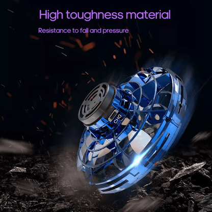 Flying Fidget Spinner Drone Ball Toy With LED Lights HandControlled Stress Relief Hover Ball For Ki 5