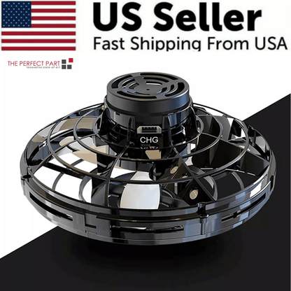Flying Fidget Spinner Drone Ball Toy With LED Lights HandControlled Stress Relief Hover Ball For Ki 11