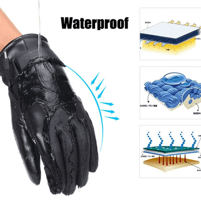Electric USB Heated Gloves Winter Warming Thermal Ski Snow Hand Warmers For Men  Women Waterproof   13