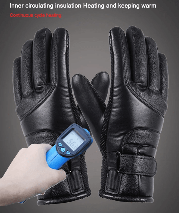 Electric USB Heated Gloves Winter Warming Thermal Ski Snow Hand Warmers For Men  Women Waterproof   7