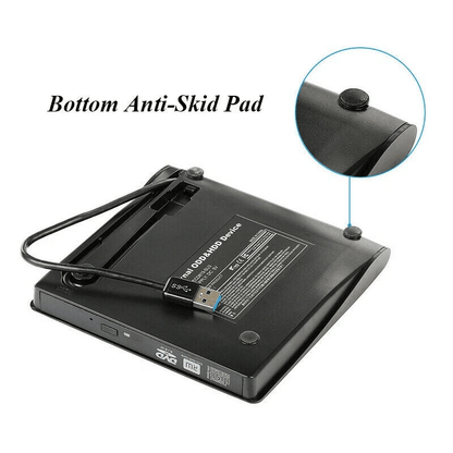 USB 30 Slim External CD DVD RW Drive Writer Burner Player Compatible With Laptop PC  Mac Portable   8