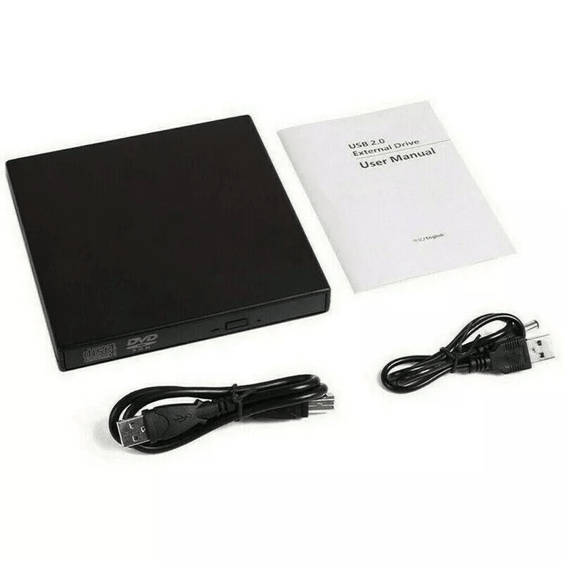 USB 30 Slim External CD DVD RW Drive Writer Burner Player Compatible With Laptop PC  Mac Portable   9