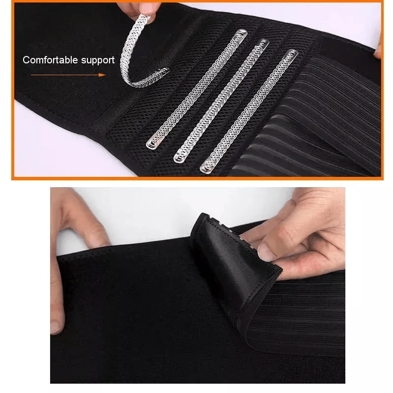 Lower Back Support Brace Lumbar Waist Belt Double Pull Design With Breathable Mesh For Men  Women P 15