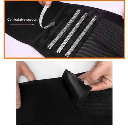 Lower Back Support Brace Lumbar Waist Belt Double Pull Design With Breathable Mesh For Men  Women P 15