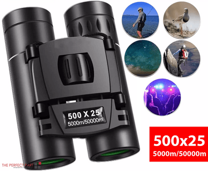 Portable HD Zoom Powerful Binoculars, High Definition Day & Night Vision for Hunting, Outdoor Adventures & Wildlife
