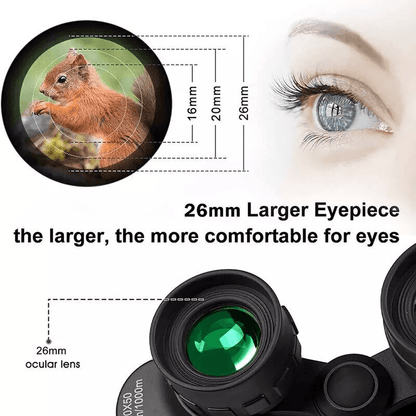 Portable HD Zoom Powerful Binoculars High Definition Day  Night Vision For Hunting Outdoor Adventur 6