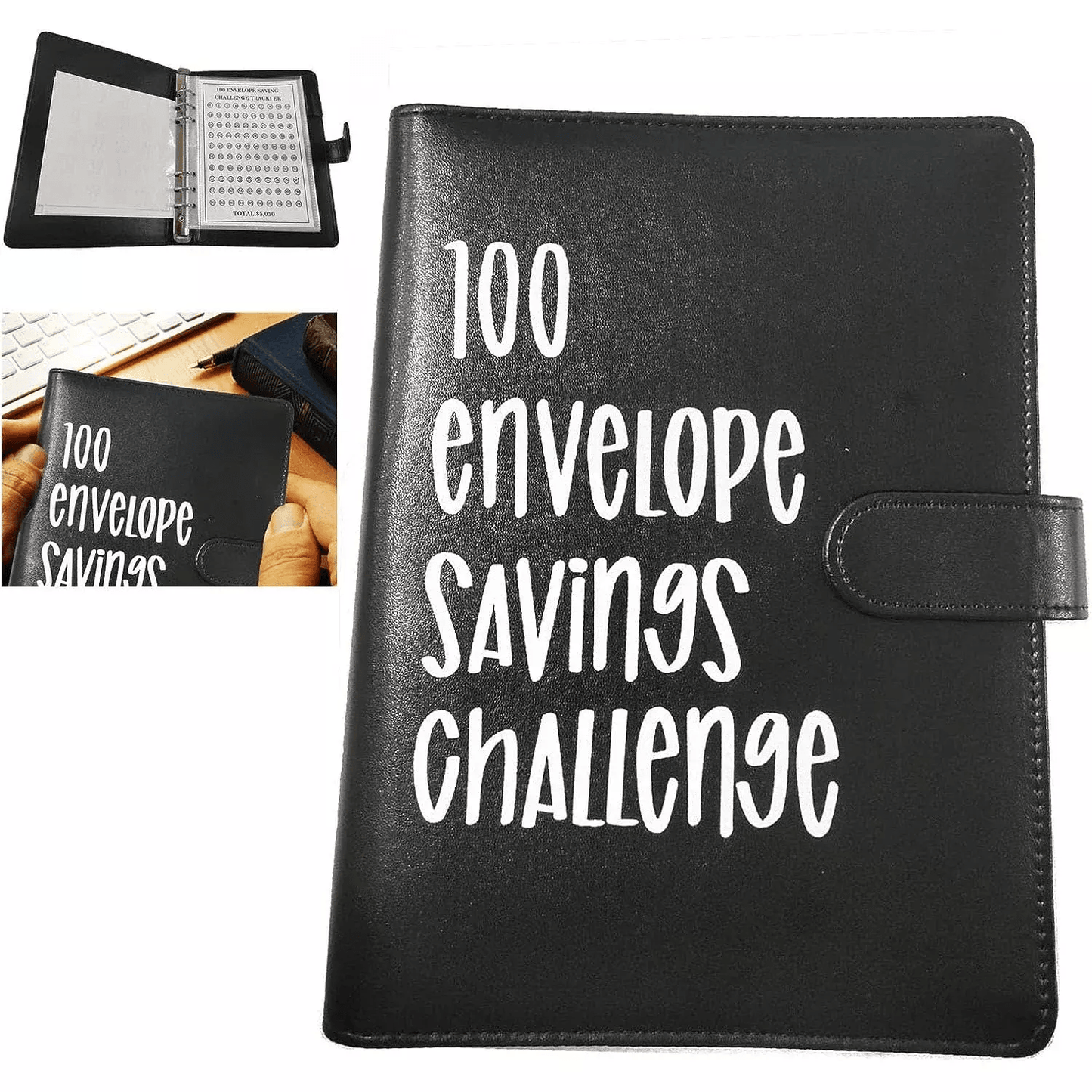 100 Envelope Challenge Budget Planner With A5 Money Saving Binder Kit Pre Numbered Cash Envelopes 8